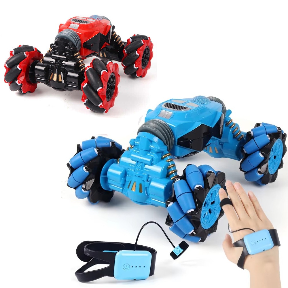 gesture-sensing twister remote control stunt drift dual remote control car toy with light