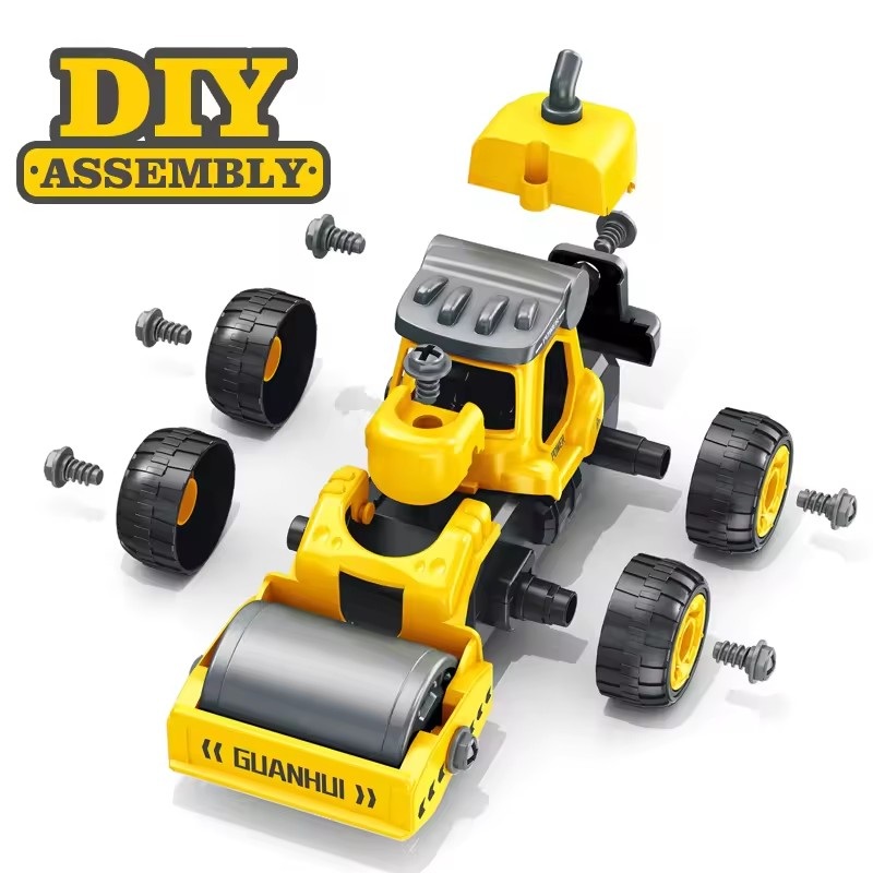 remote control truck car excavatorradio control toy light music children's toy