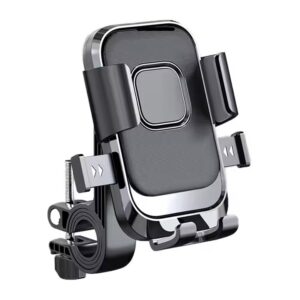 Alloy material 360 degree high quality bicycle rearview mirror mobile phone holder bicycle motorcycle mobile phone holder