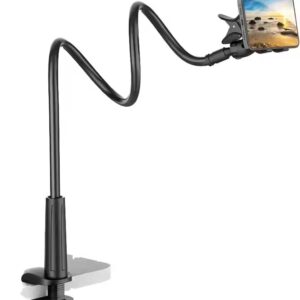 Flexible Arm Stand Lazy Phone Mount Desk Clamp Stand Gooseneck Bed Stand Long Phone Stand