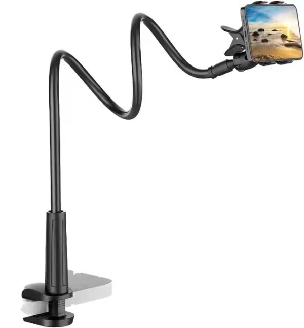 Flexible Arm Stand Lazy Phone Mount Desk Clamp Stand Gooseneck Bed Stand Long Phone Stand