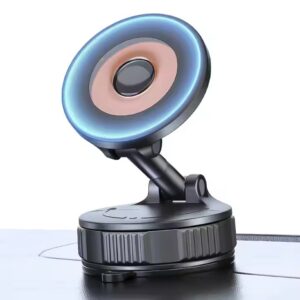 360 Rotating Flexible Universal Silicone Suction Cup Car Phone Holder Suction Magnetic Windshield Dashboard Cell Phone Holder Holder