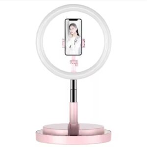New selfie light with foldable stand and phone holder for video photography live ring light ringtone