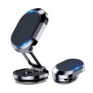 New GPS 360 Rotatable Aluminum Dashboard Phone Holder Cell Phone Holder Car Case Friendly Folding Stand OEM/ODM
